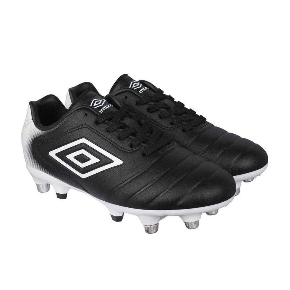 Umbro Childrens/Kids Calcio Soft Ground Football Boots / Black/White